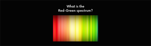 WHAT IS THE RED-GREEN SPECTRUM